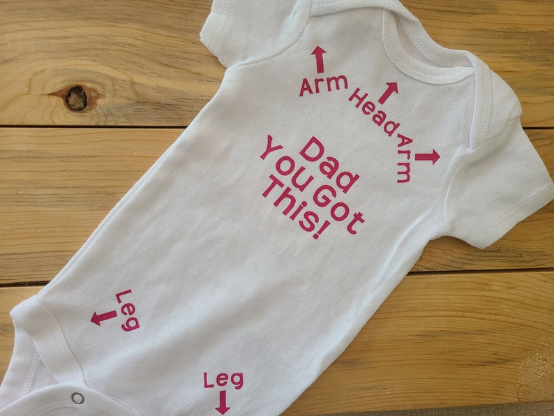 Dad You Got This Funny Baby Gender Neutral Baby Clothes image 10