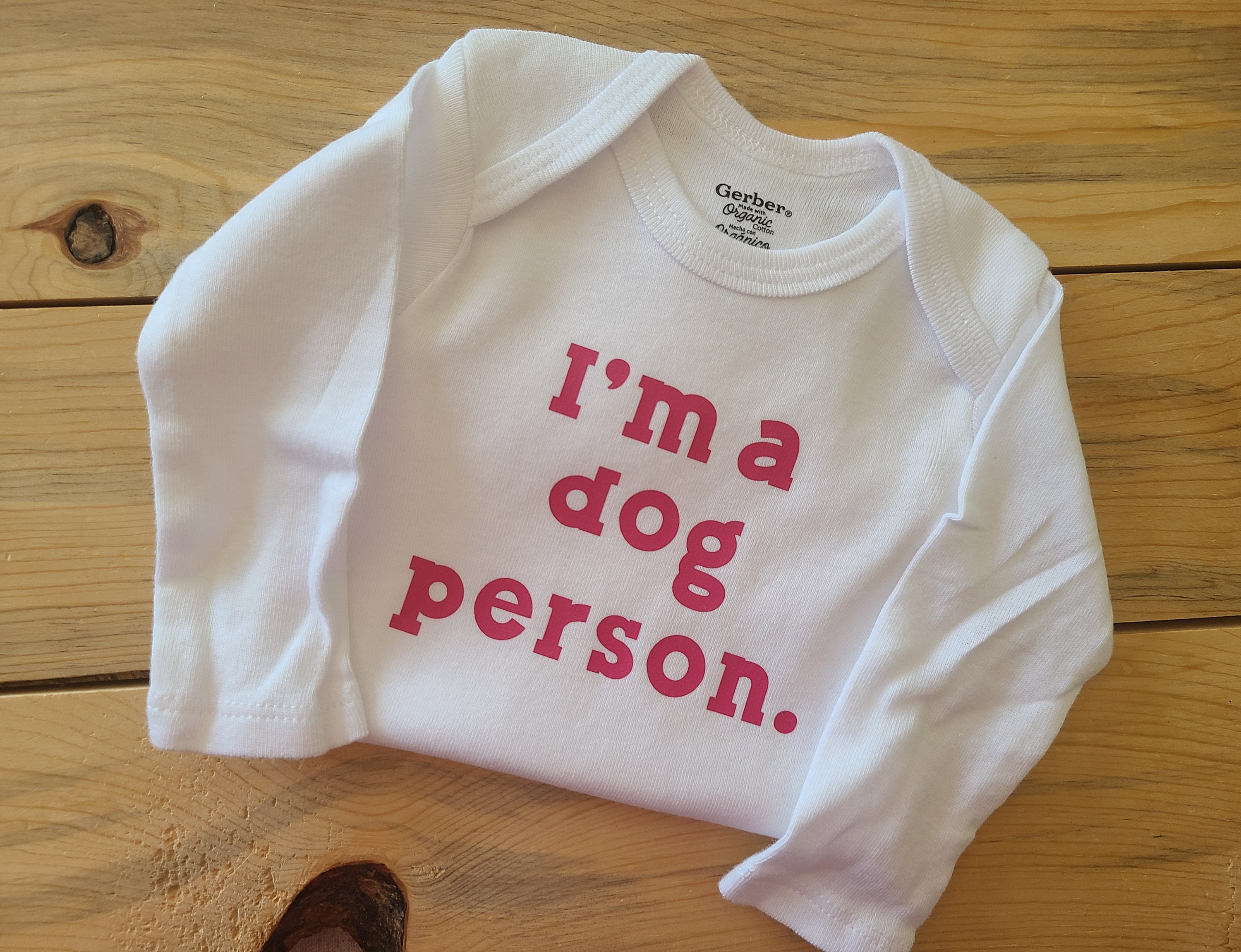 I'm A Dog Person Baby Clothes Funny Baby Dog Baby Etsy