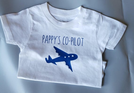 Pappy's Co-pilot, Pilot Baby Clothes, Aviator, Air Force Baby