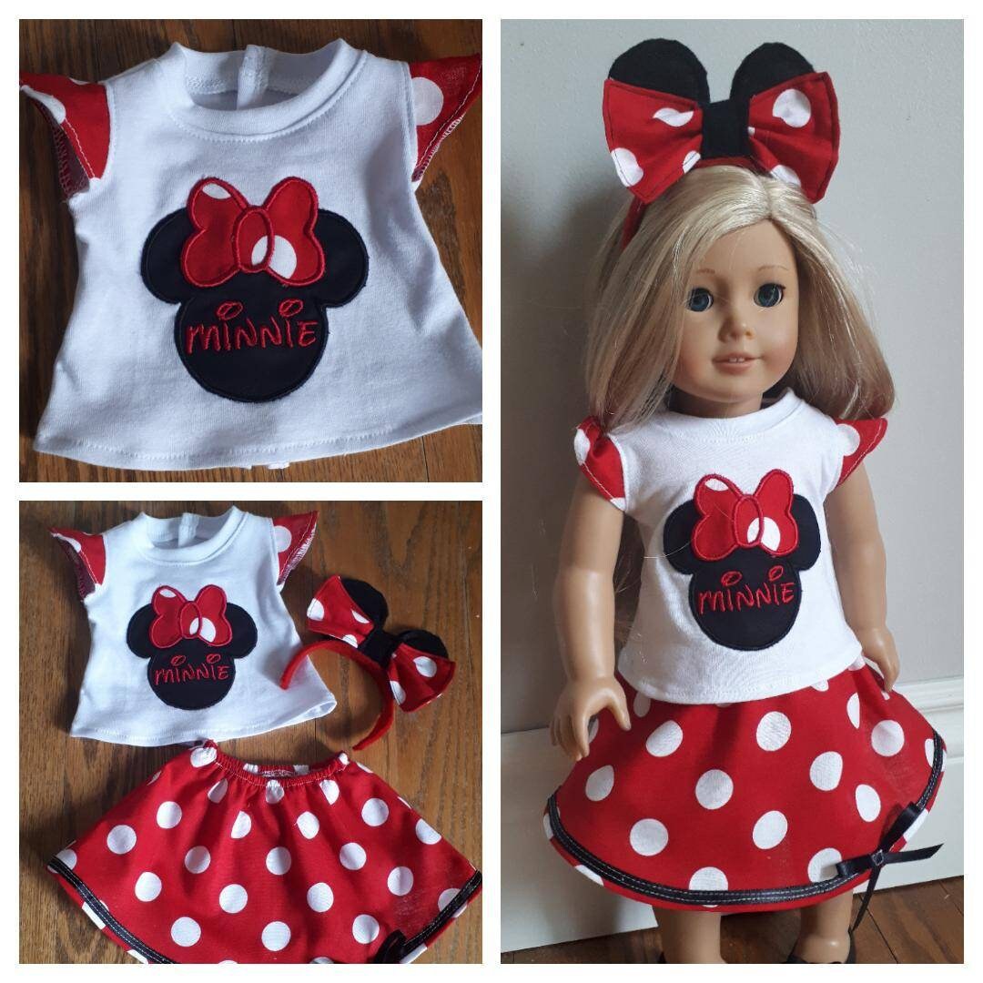 minnie mouse doll outfit