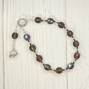 Hades Pocket Prayer Beads: Greek God of Death and the Afterlife, Abundance and Wealth, and King of the Underworld