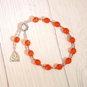 Hestia Pocket Prayer Beads: Greek Goddess of the Hearth, Home and Family, Household and Community.