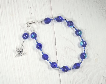 Thoth (Djehuty) Pocket Prayer Beads: Egyptian God of Wisdom and Learning, Writing and Communication