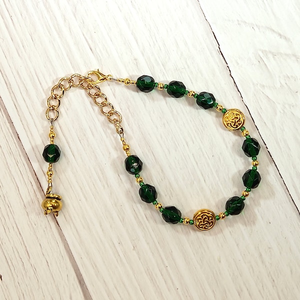 Prayer Bead Bracelet Etsy