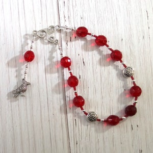 Morrigan Pocket Prayer Beads: Irish Celtic Goddess of War, Death and Sovereignty
