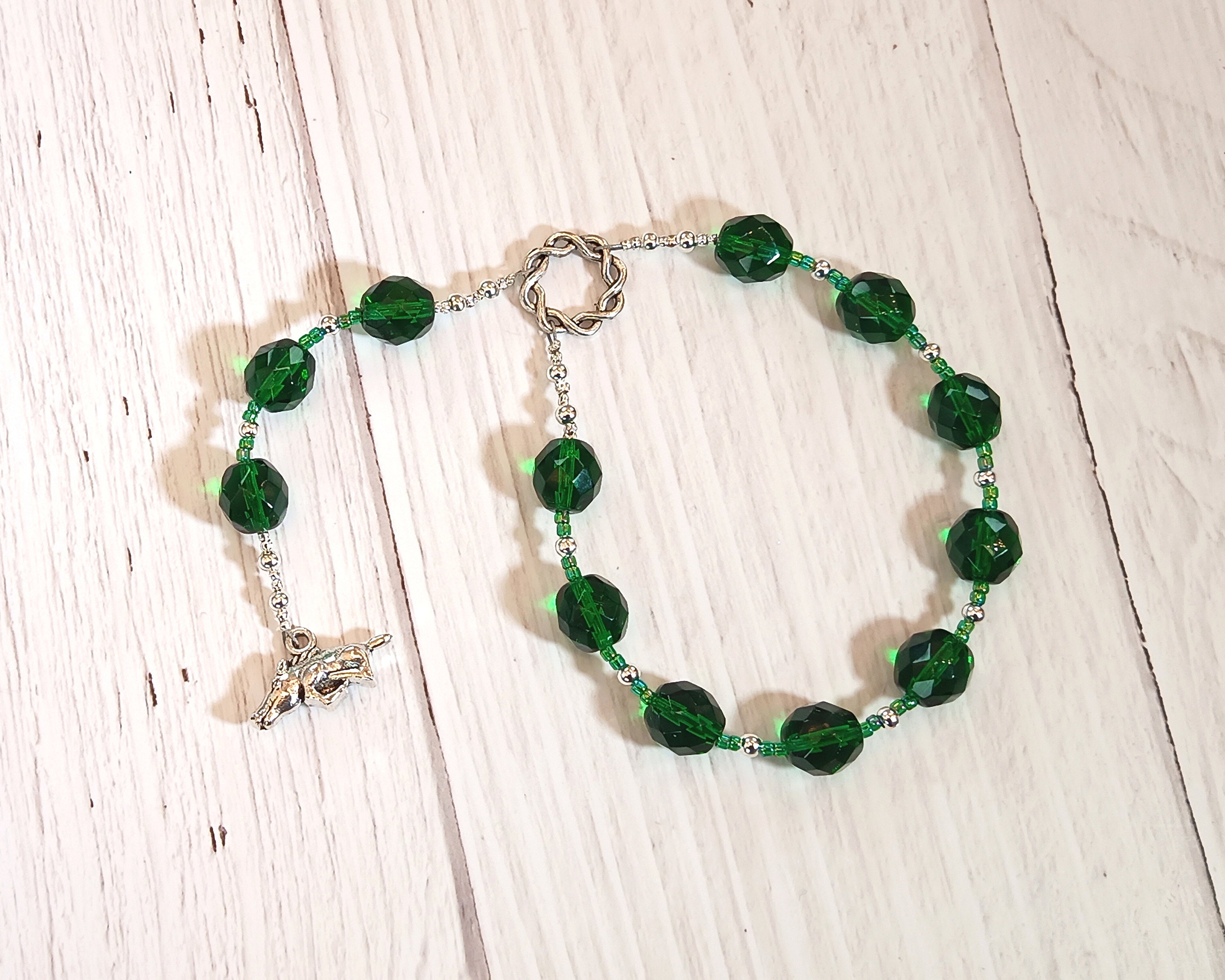 Frey Pocket Prayer Beads: Norse God of Fertility, Passion, Abundance, Prosperity and Peace.
