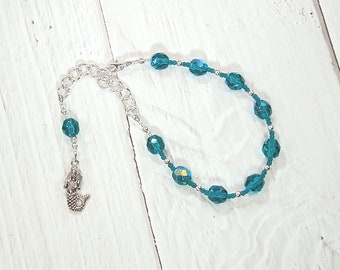 Ran Prayer Bead Bracelet: Norse Goddess of the Sea