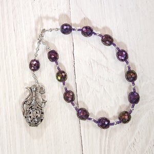 Circe Pocket Prayer Beads: Greek Goddess of Magic, Transformation