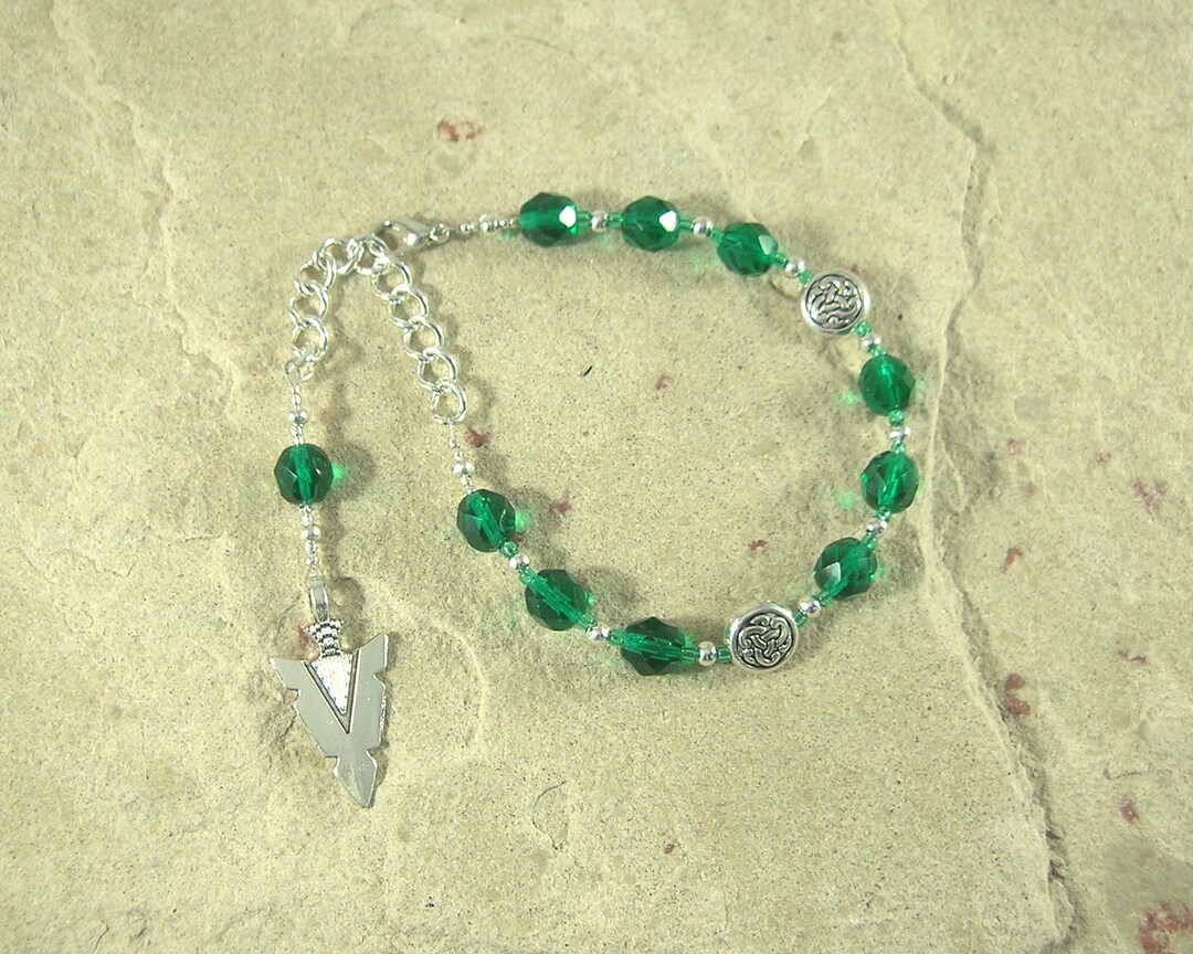 Lugh Prayer Bead Bracelet Irish Celtic God of All Arts and Etsy