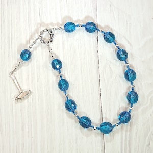 Ptah Pocket Prayer Beads: Egyptian Creator God, Patron of Artisans, Artists and Builders