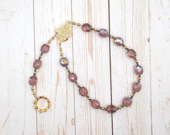 Juno Pocket Prayer Beads: Roman Goddess of Marriage, Guardian of the Community, Queen of the Gods