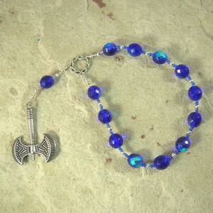 Britomartis (Dictynna) Pocket Prayer Beads: Greek Goddess of the Mountain, Goddess of the Hunt