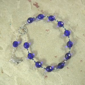 Coronis Pocket Prayer Beads: Greek Goddess and Heroine, Mother of Asklepios