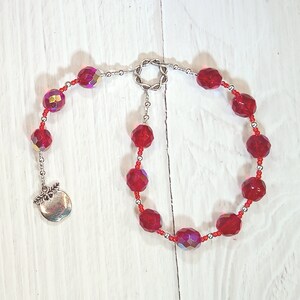 Idunna (Idunn) Pocket Prayer Beads: Nordische Göttin der Jugend und Verjüngung