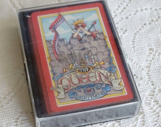 Vintage Mary Engelbreit Cards, Boxed Deck Playing Cards, the Queen