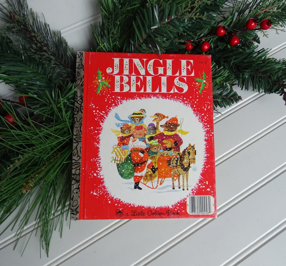 Vintage Jingle Bells Book 1964 Edition Kid's Christmas Etsy