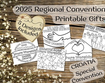 2025 JW Zagreb, Croatia Convention Coloring Cards (PDF)