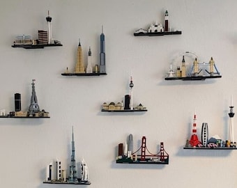 Soportes de pared para Lego Architecture Skyline