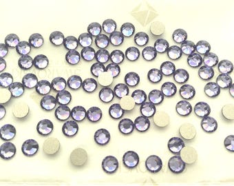 100 pieces Swarovski #2028 ss20 Crystal Tanzanite Non Hotfix Flatback Rhinestones