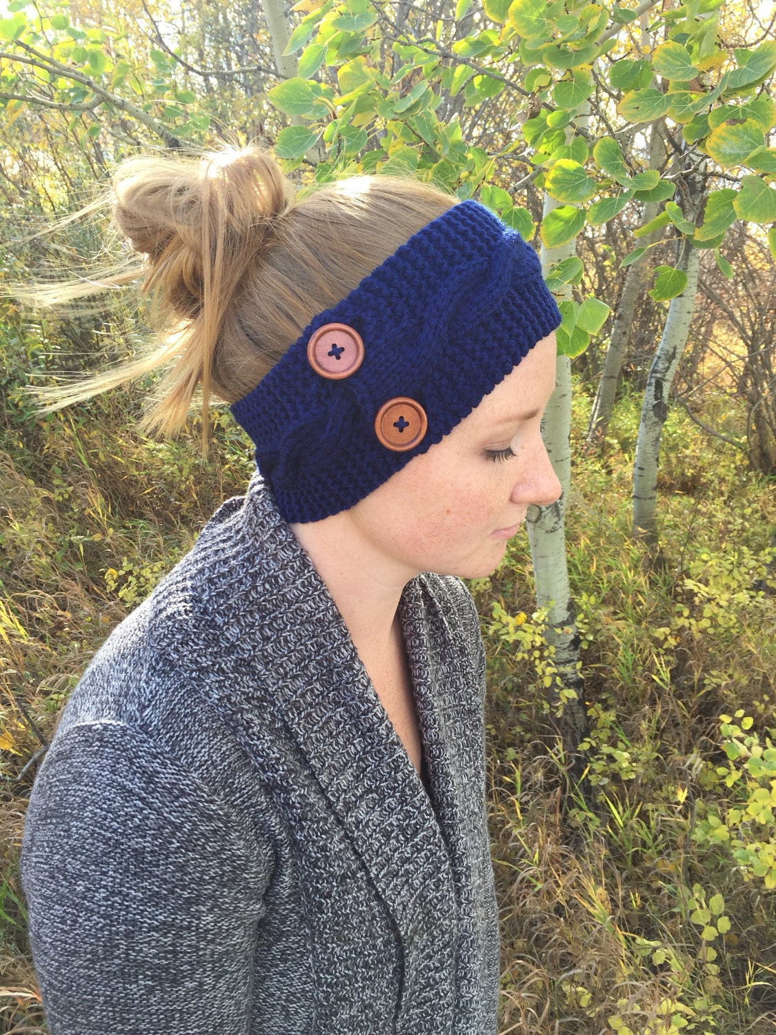 Easy Knitted Cable Headband Pattern Etsy