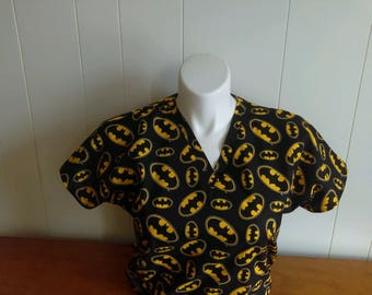 Shopkins scrub top xs to xl with 4 different neck design made to order 100/% Cotton