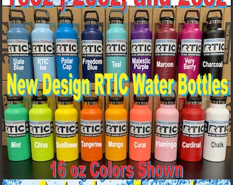 RTIC 26oz Water Bottle - Custom Laser Engraved