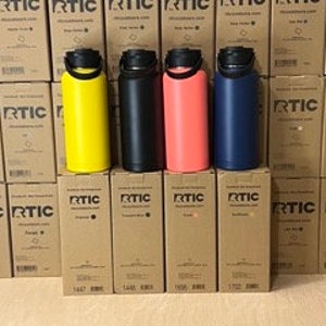 RTIC 32 oz Water Bottle - Custom Laser Engraved