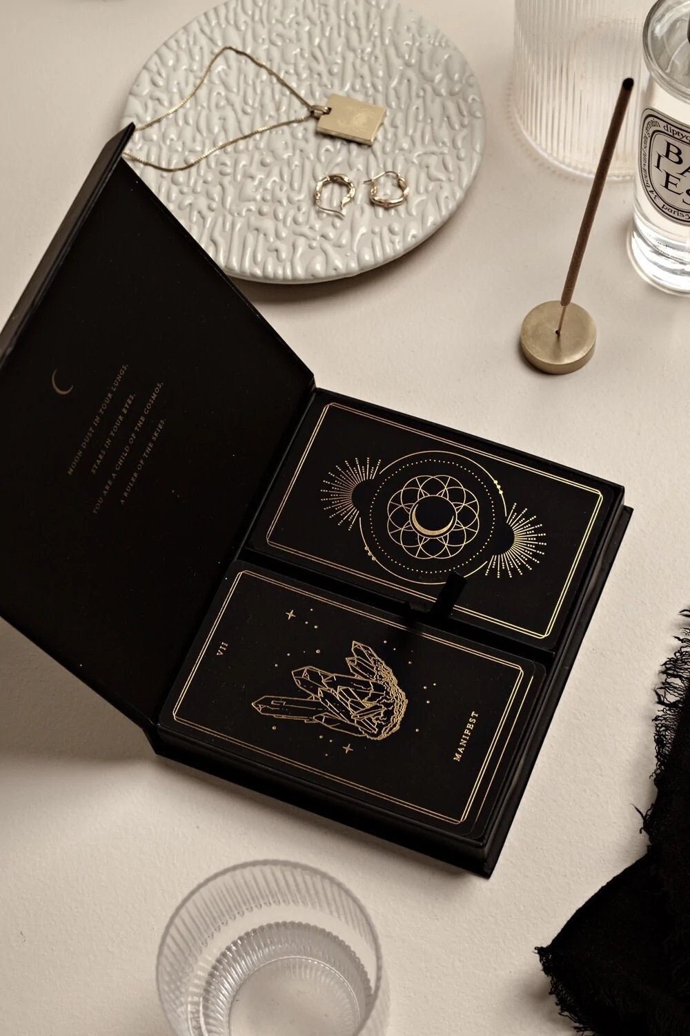 GOLD EDITION • Child Of The Universe Oracle Deck & Book Set | Astrology, Tarot, Zodiac, Moon, Luna, Planets, Stars 正規品販促激安 CHILD OF THE UNIVERSE オラクルカード &ブック その他