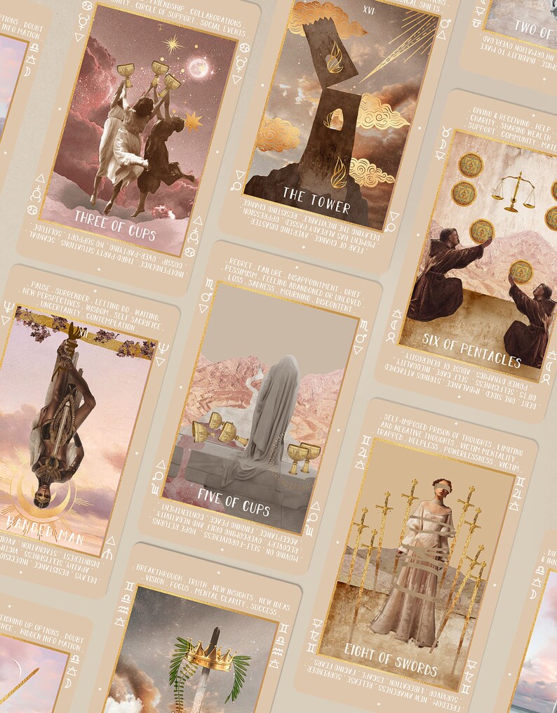 Beginners Tarot Deck 'Lucid Dreams' New Easy Tarot | Etsy