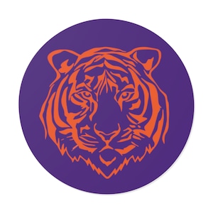Los Tiger! Runde Vinyl-Aufkleber