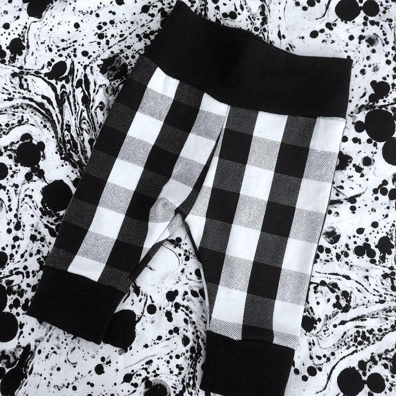 buffalo plaid jogger pants