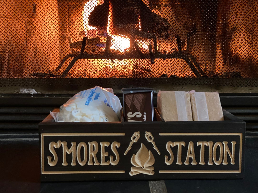 Smores Station Smores Carrier Smores Caddy Snack Station Campfire