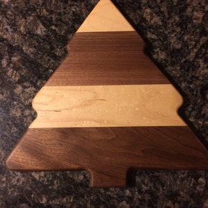 Christmas tree cheeseboard