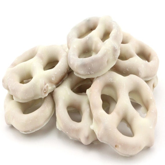 Yogurt Pretzels White Chocolate Pretzel Vanilla Pretzel Etsy