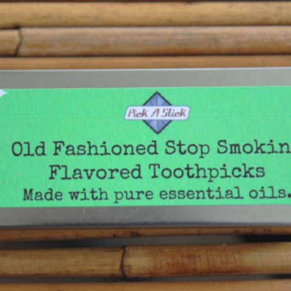 Stop Smoking Toothpicks