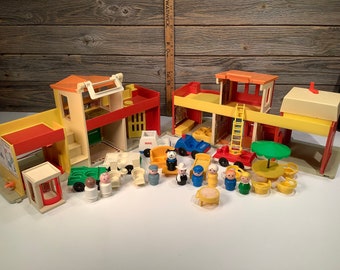 Fisher Price Village Etsy