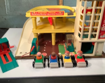 fisher price garage playset