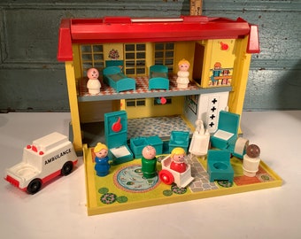 fisher price hospital playset