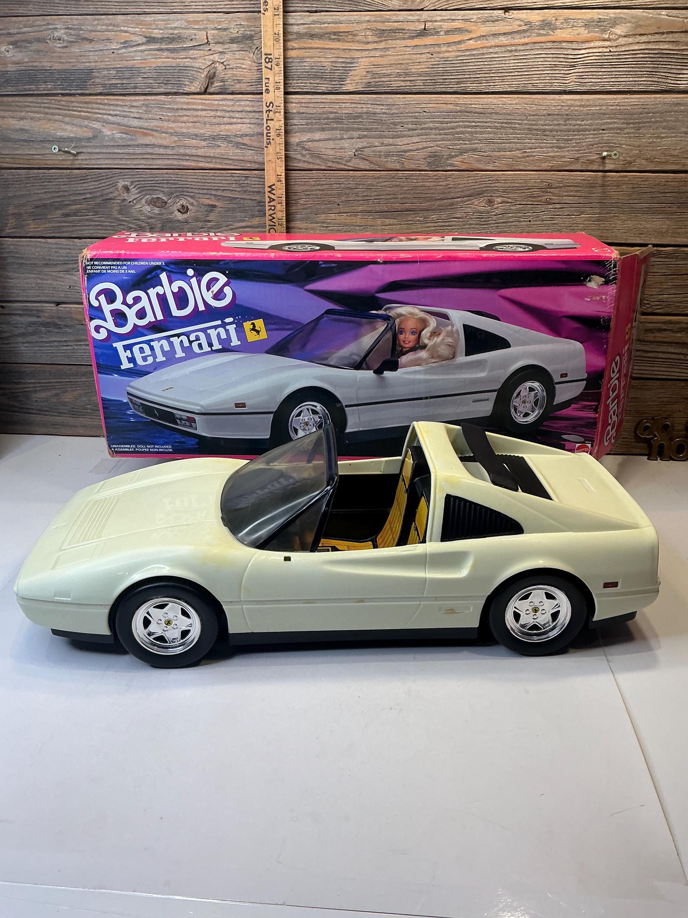 Barbie Ferrari by Mattel - Etsy