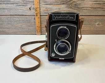 ヤシカ ヤシカフレックス ヴィンテージ二眼レフ中判フィルムカメラ