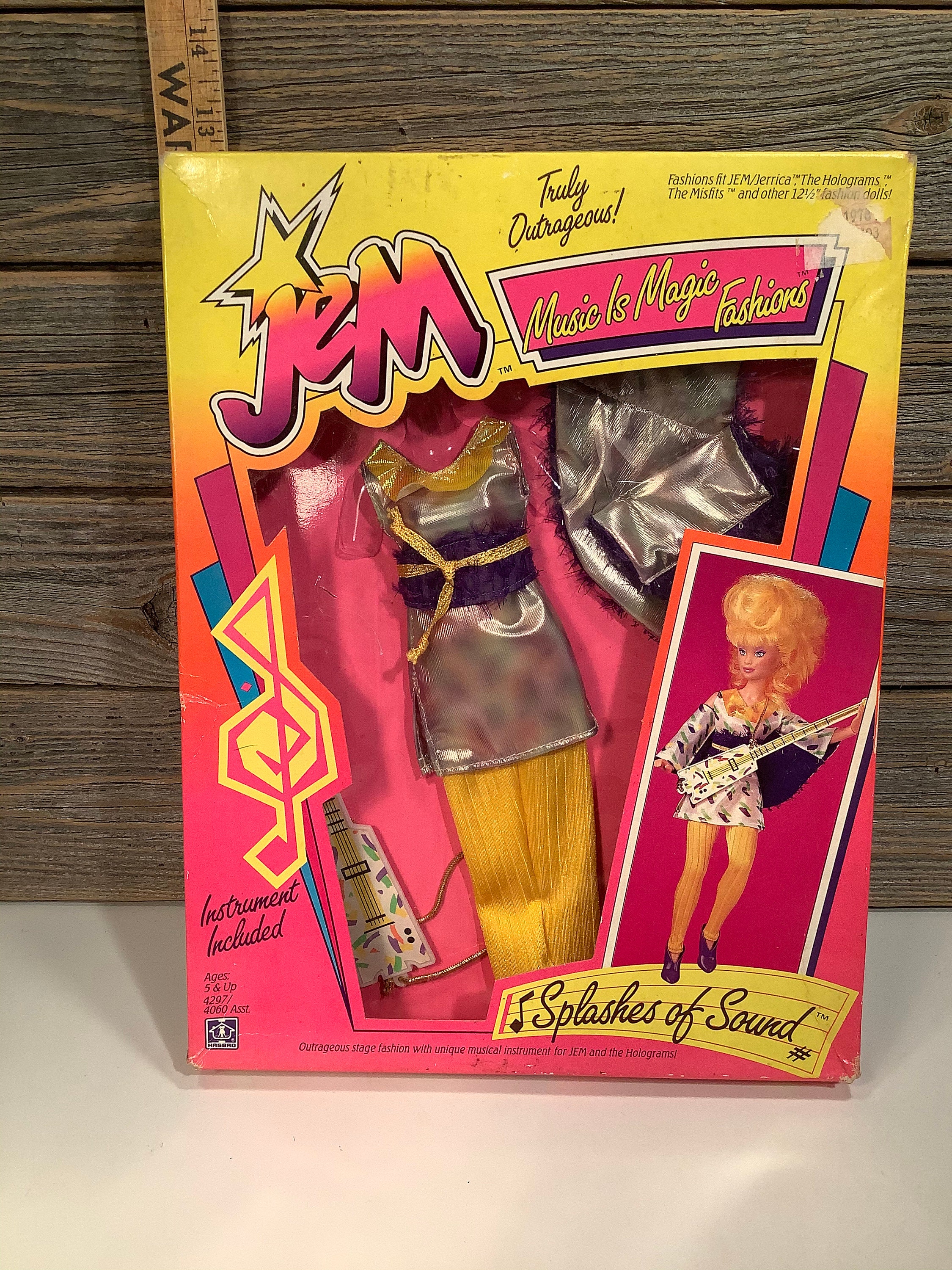 Vintage Hasbro Jem and the holograms outfit Splashes of Sound Etsy