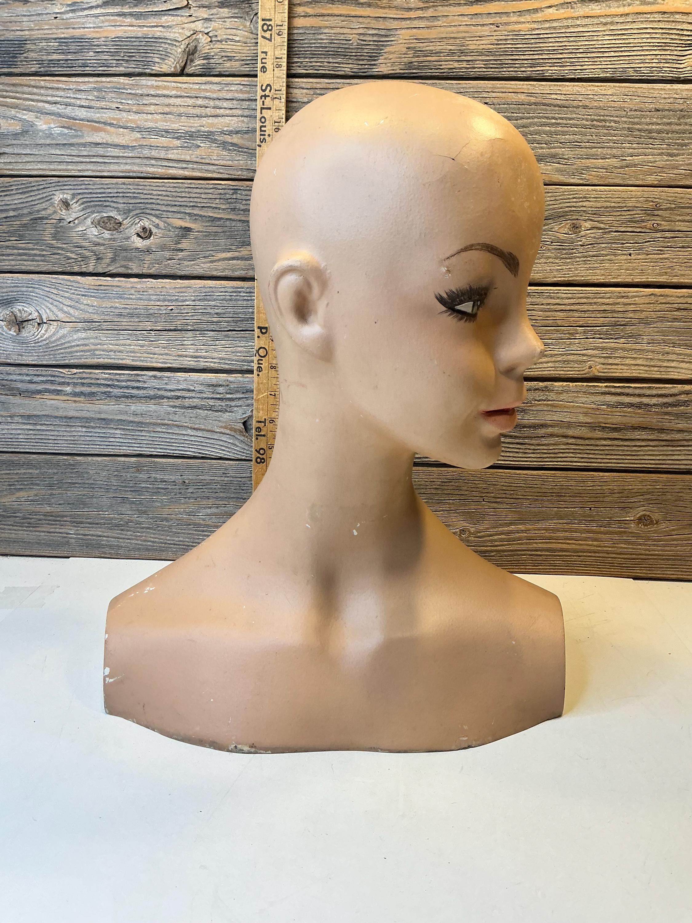 Vintage Mannequin Head From the 70s - Etsy