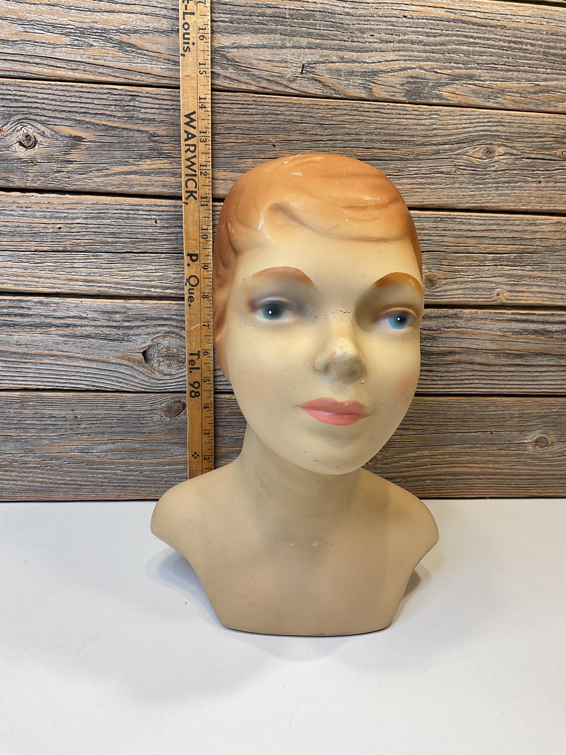 ヴィンテージマネキンヘッド - Etsy 日本