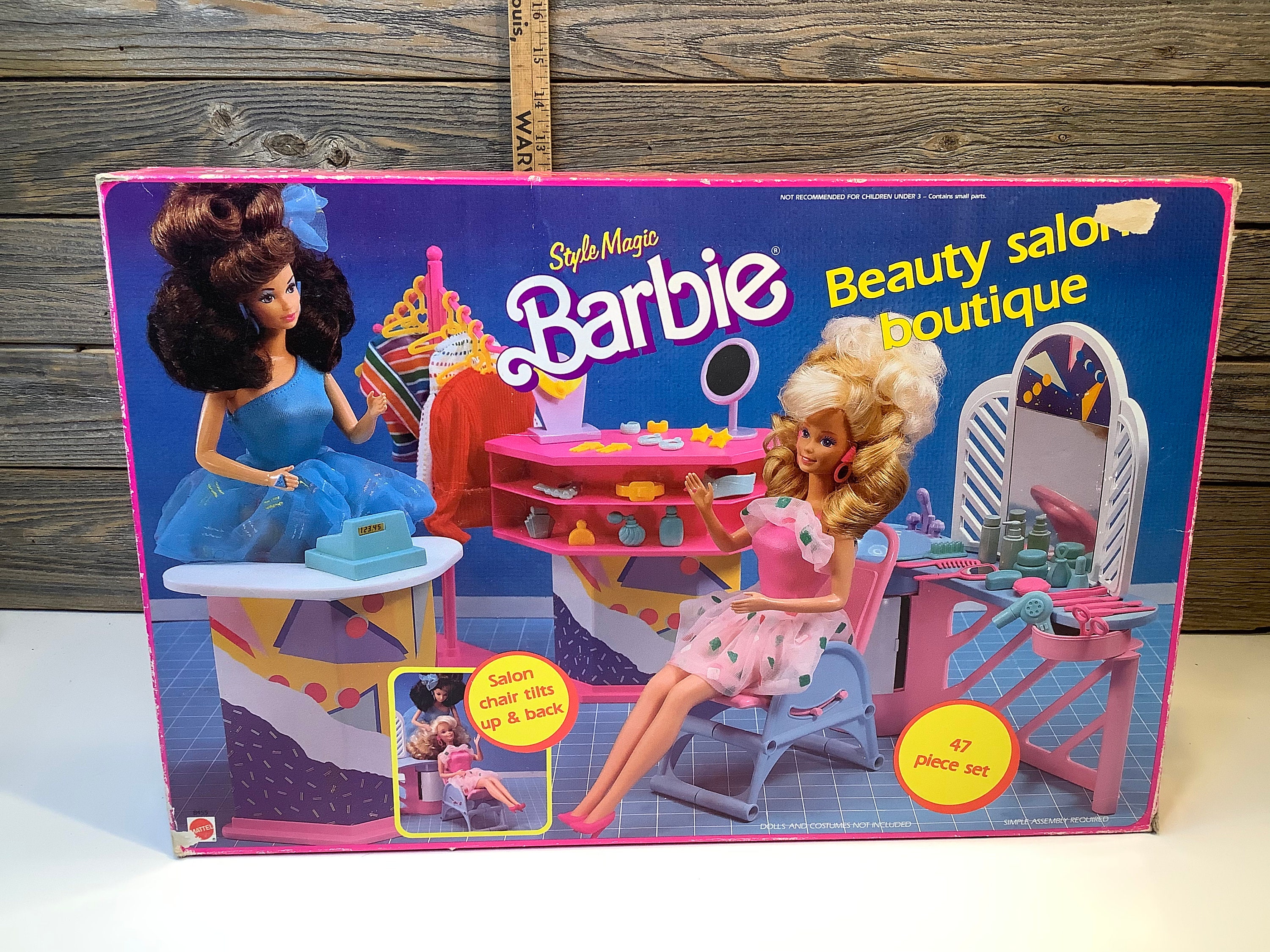 Vintage Mattel Barbie Beauty Salon Boutique 1989 Etsy