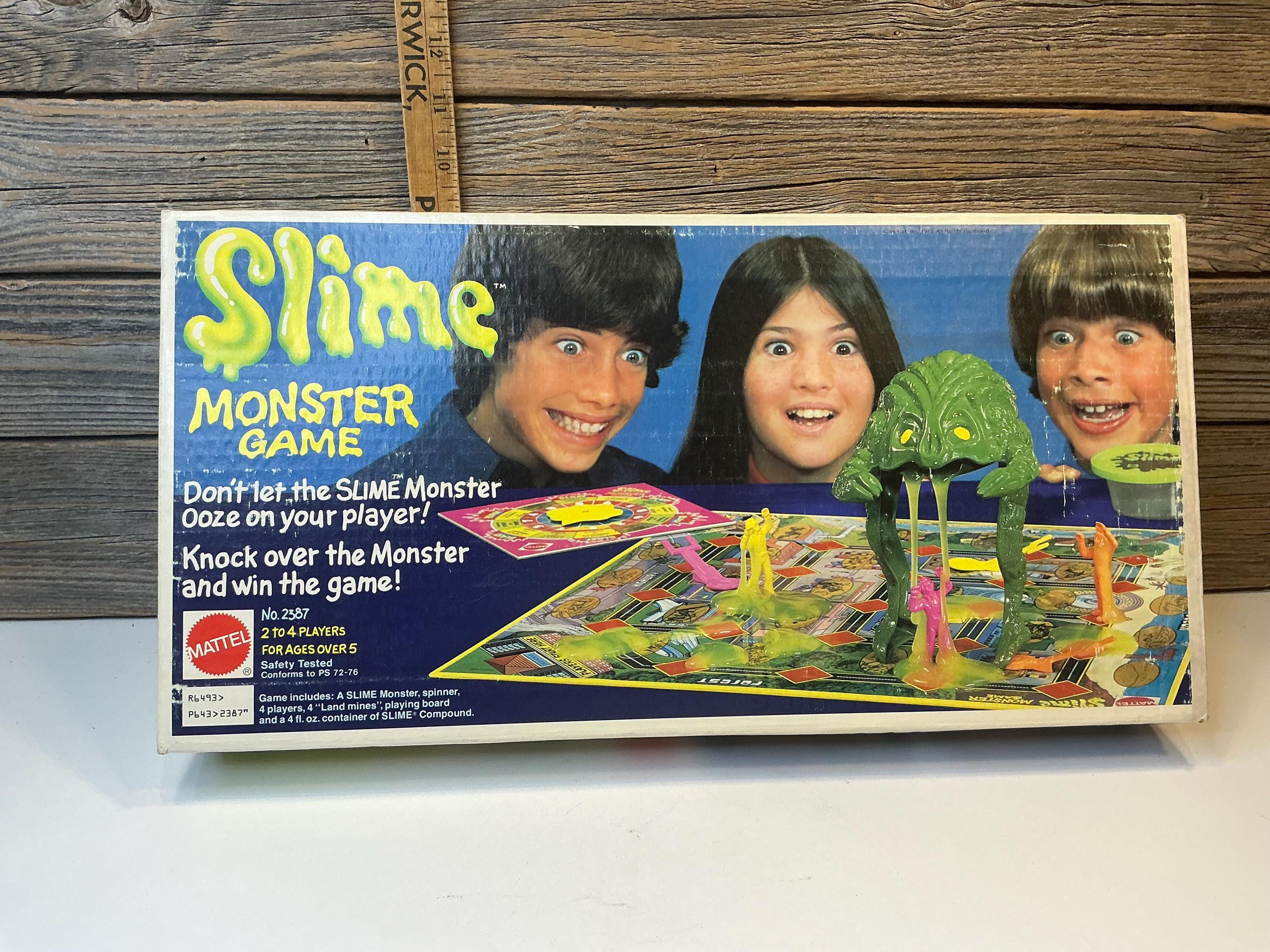 Vintage Mattel Slime Monster Game 1977 - Etsy