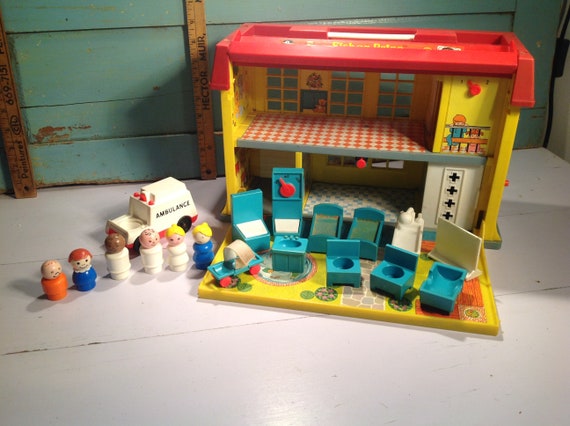 fisher price hospital playset
