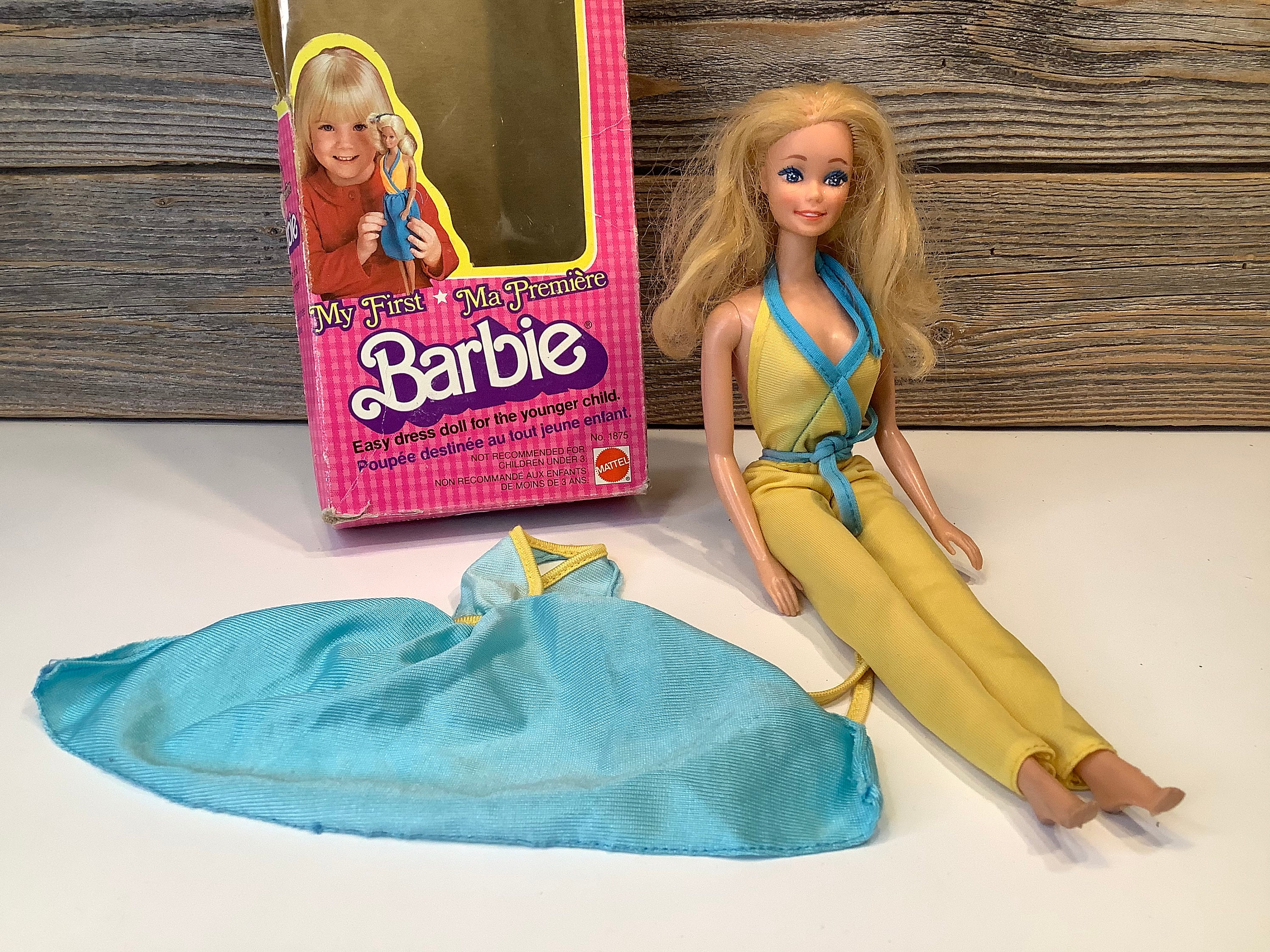 Poupée Barbie de collection 'Ma première Barbie' - Mattel 1980