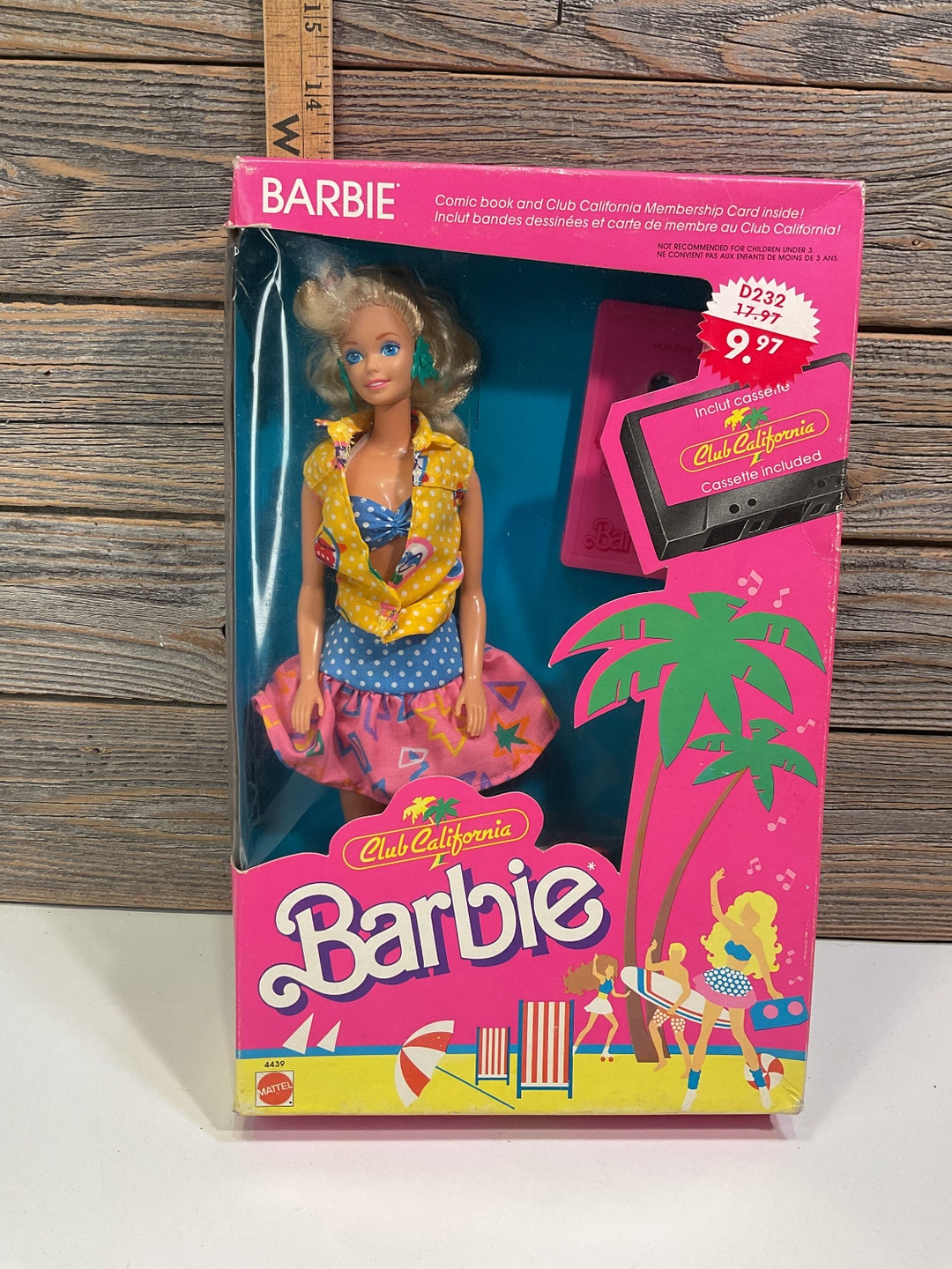 Vintage Mattel Barbie Club California 1987 - Etsy