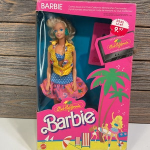 Vintage Mattel Barbie Club California 1987