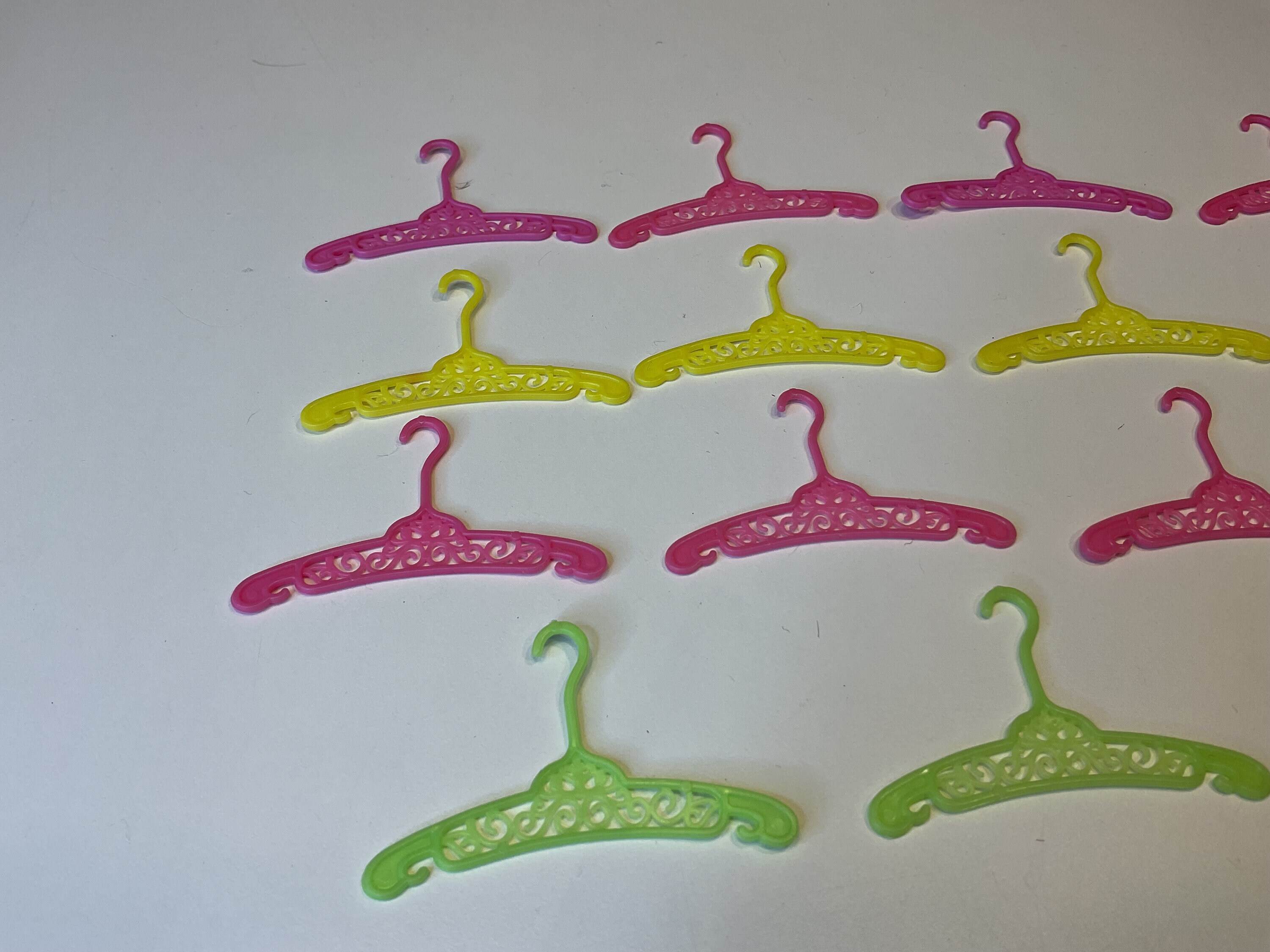 Vintage Barbie 15 Clothes Hangers 70 Etsy